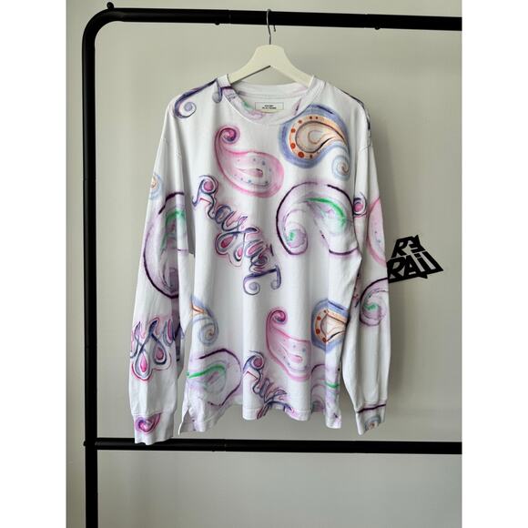 Rassvet Gosha Rubchinskiy Paisley Long Sleeve Tee XL - Picture 2 of 7